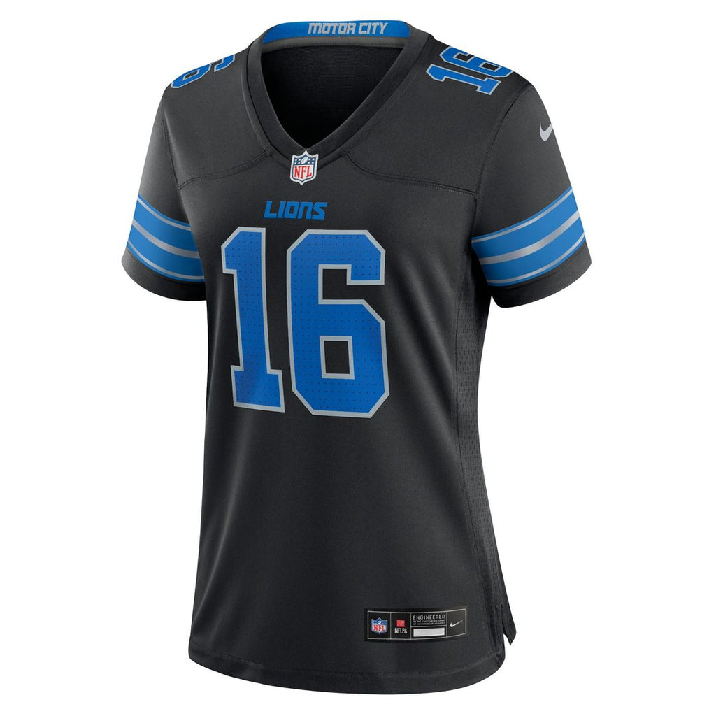 Jared Goff Detroit Lions Nike Women's Game Jersey - Blue Official NFL Team Apparel Football Fan Gear