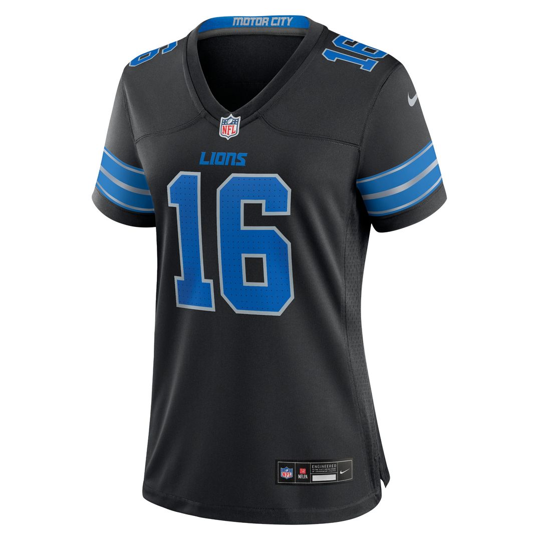 Jared Goff Detroit Lions Nike Women's Game Jersey - Blue Official NFL Team Apparel Football Fan Gear