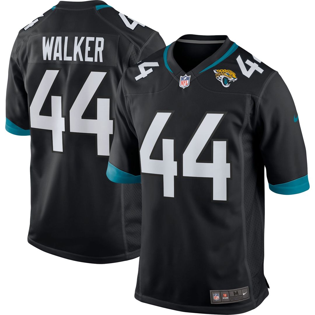 Travon Walker Jacksonville Jaguars Nike Player Game Jersey - Black Official NFL Team Apparel Football Fan Gear