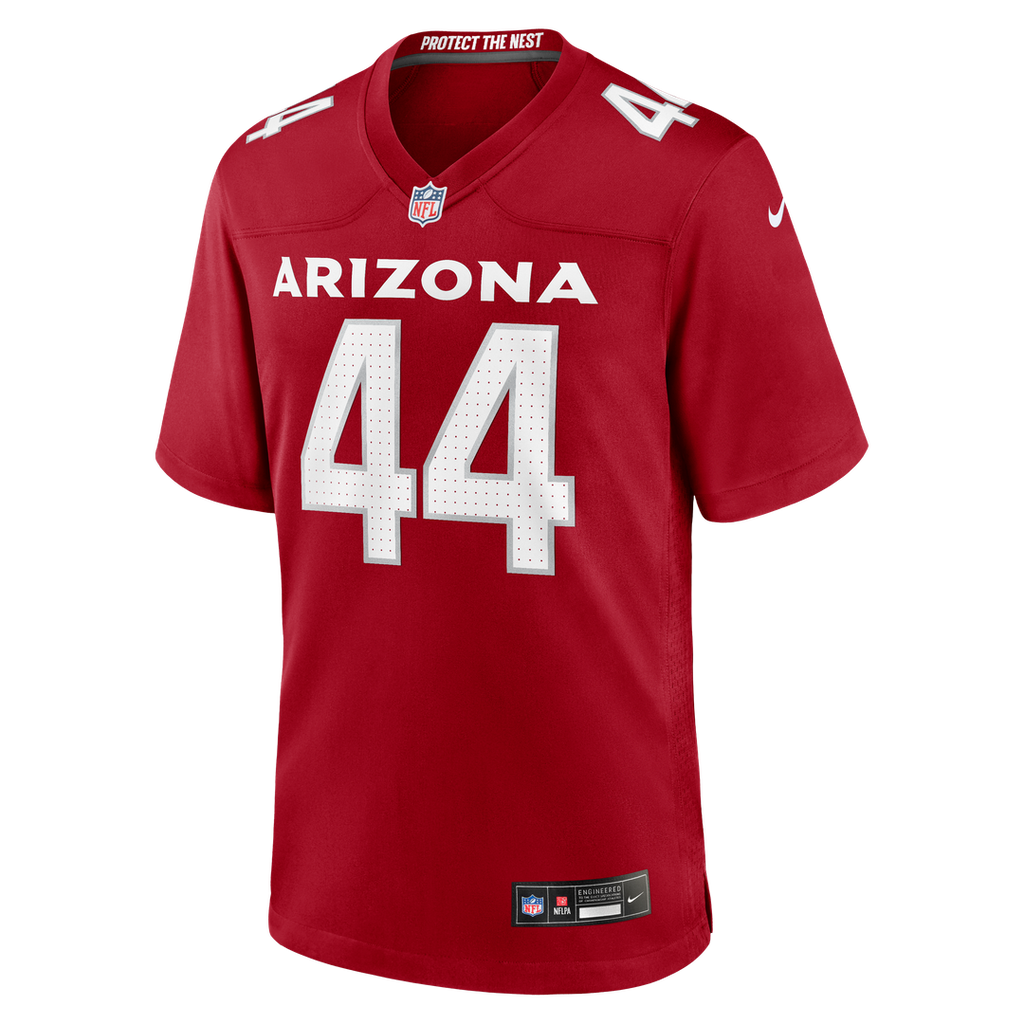 Owen Pappoe Arizona Cardinals Nike Team Game Jersey - Cardinal Official NFL Team Apparel Football Fan Gear