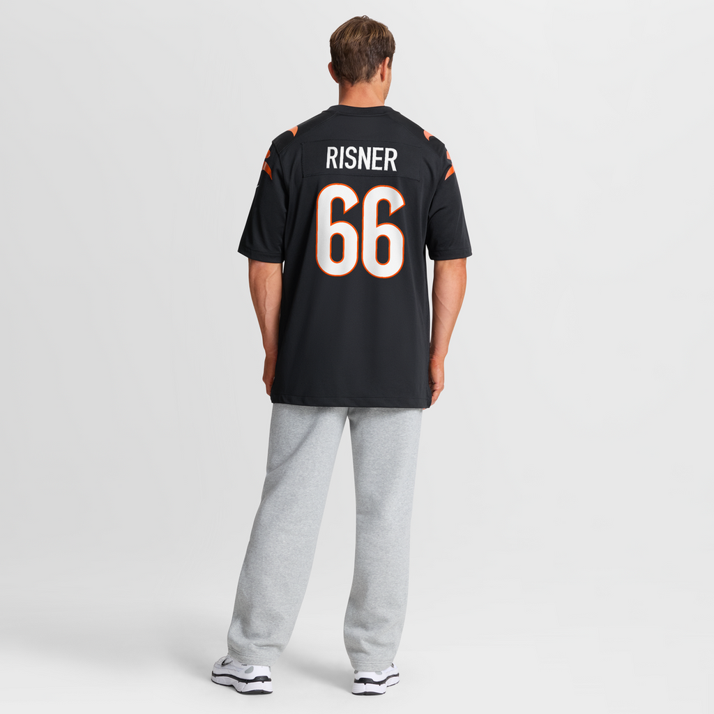Dalton Risner Cincinnati Bengals Nike Team Game Jersey - Black Official NFL Team Apparel Football Fan Gear