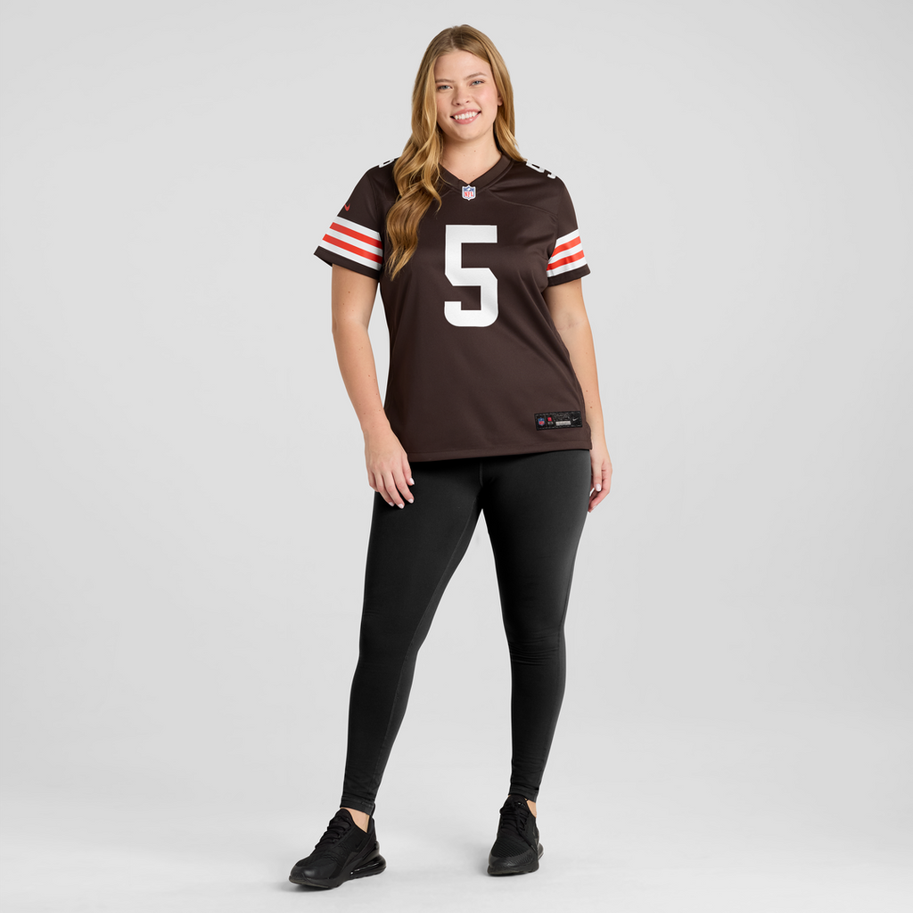 Quincy Williams Cleveland Browns Nike Women's Team Game Jersey - Brown Official NFL Team Apparel Football Fan Gear
