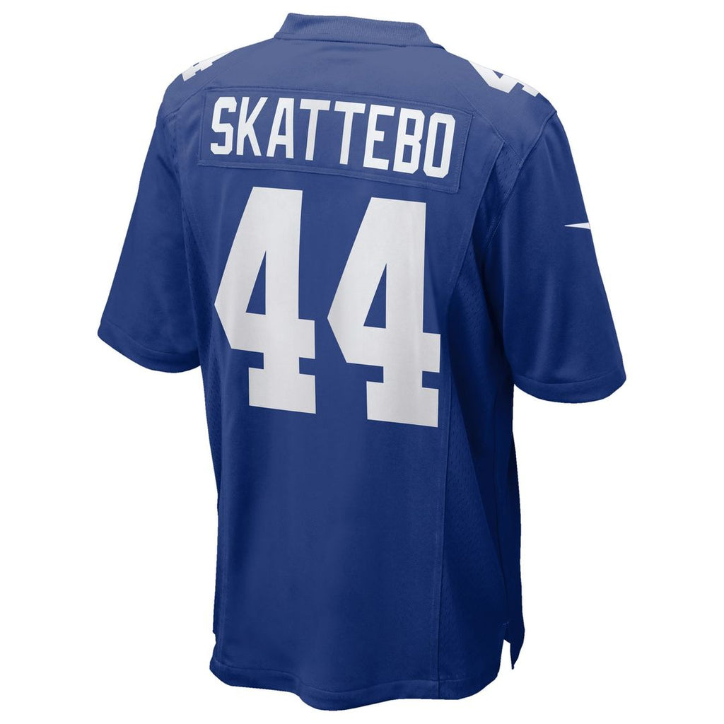 Cam Skattebo New York Giants Nike Game Jersey - Royal Official NFL Team Apparel Football Fan Gear