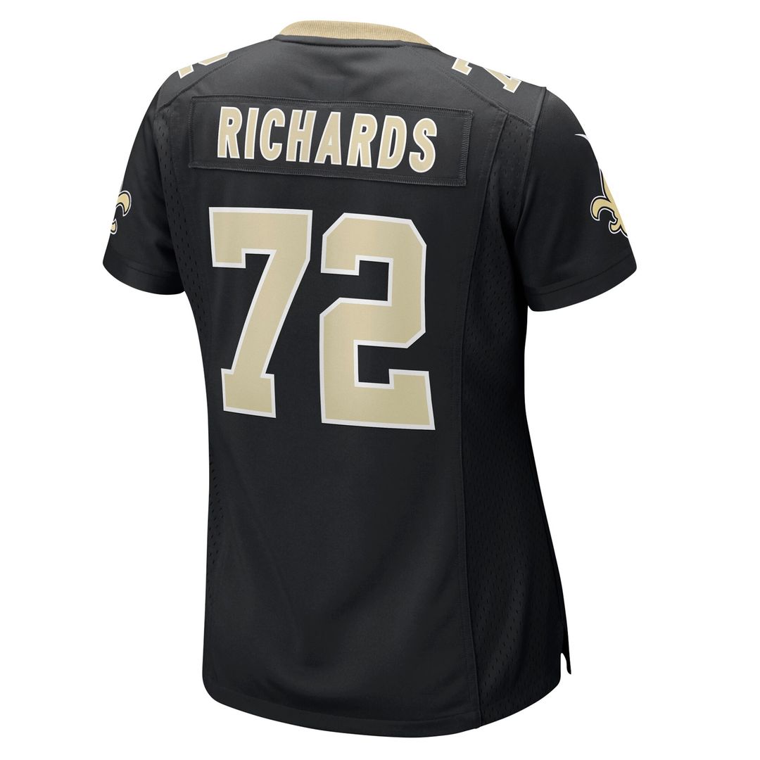 Asim Richards New Orleans Saints Nike Women's Team Game Jersey - Black Official NFL Team Apparel Football Fan Gear