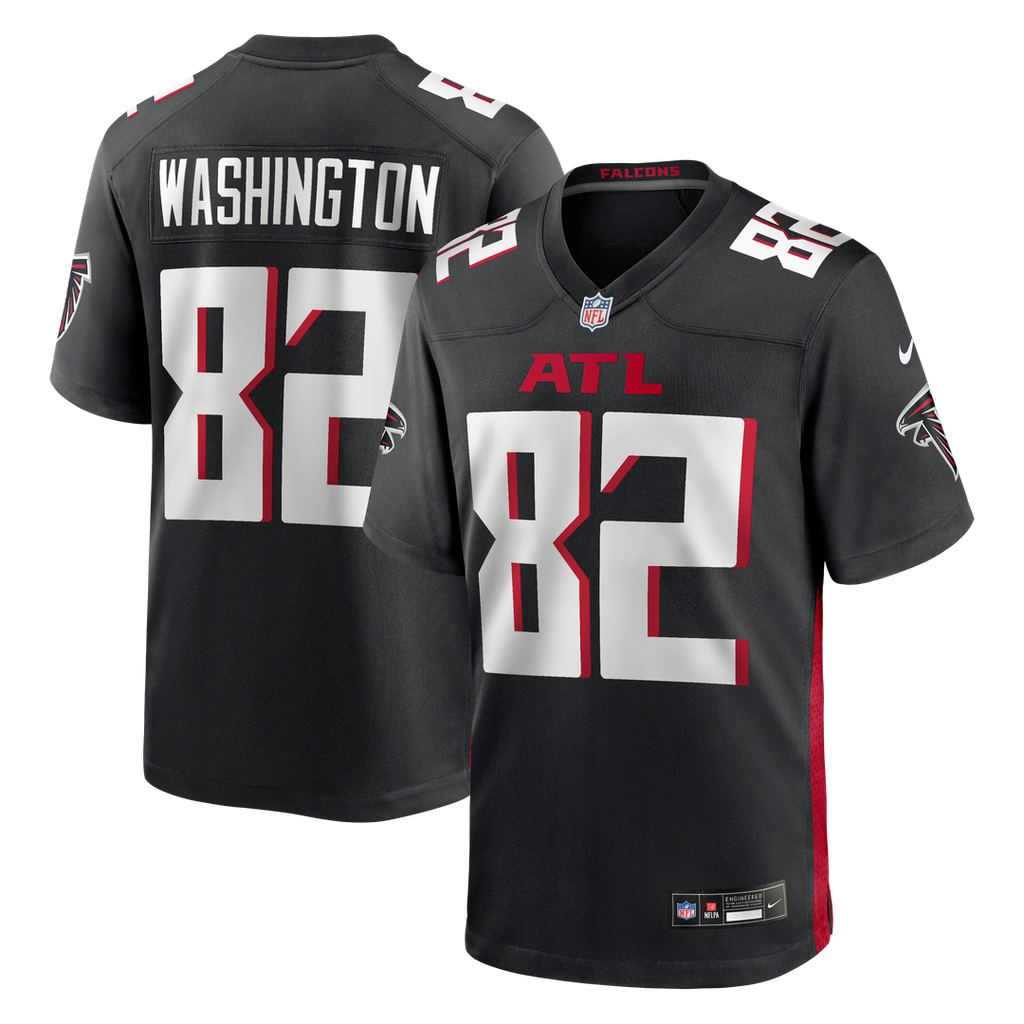 Casey Washington Atlanta Falcons Nike Team Game Jersey - Black Official NFL Team Apparel Football Fan Gear