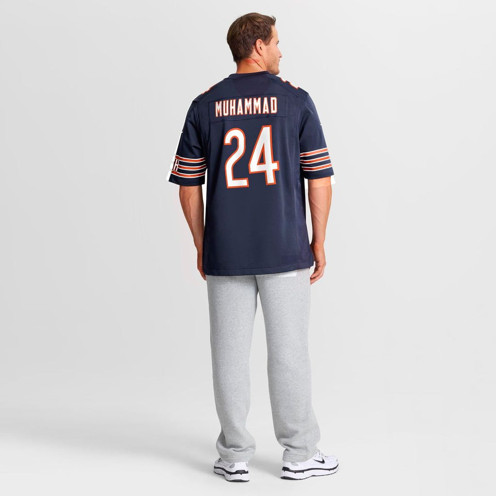 Malik Muhammad Chicago Bears Nike Team Game Jersey - Navy Official NFL Team Apparel Football Fan Gear
