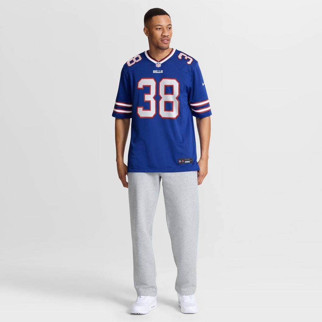 Tre Norwood Buffalo Bills Nike Team Game Jersey - Royal Official NFL Team Apparel Football Fan Gear