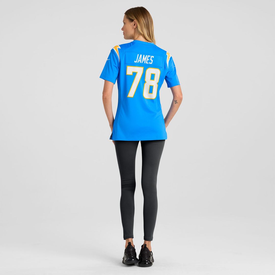 Andre James Los Angeles Chargers Nike Women's Team Game Jersey - Powder Blue Official NFL Team Apparel Football Fan Gear
