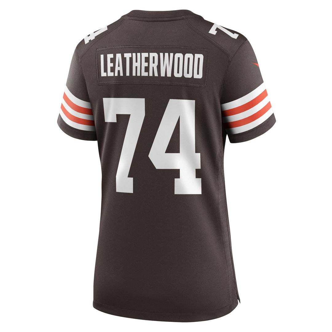 Alex Leatherwood Cleveland Browns Nike Women's Team Game Jersey - Brown Official NFL Team Apparel Football Fan Gear