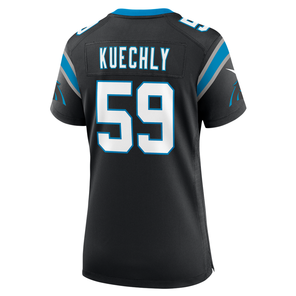 Luke Kuechly Carolina Panthers Nike Women's Team Game Jersey - Black Official NFL Team Apparel Football Fan Gear