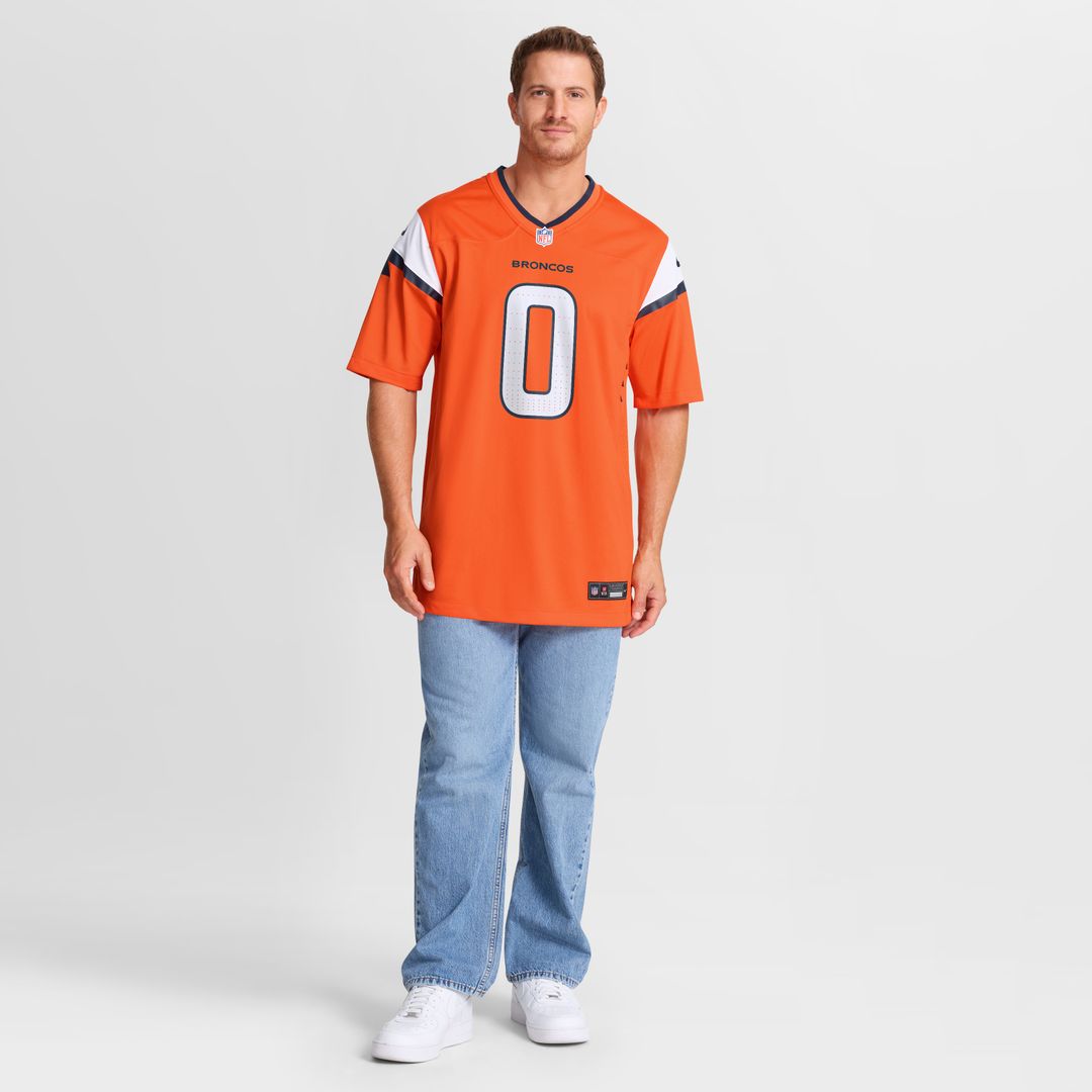 Jonathon Cooper Denver Broncos Nike Team Game Jersey - Orange Official NFL Team Apparel Football Fan Gear