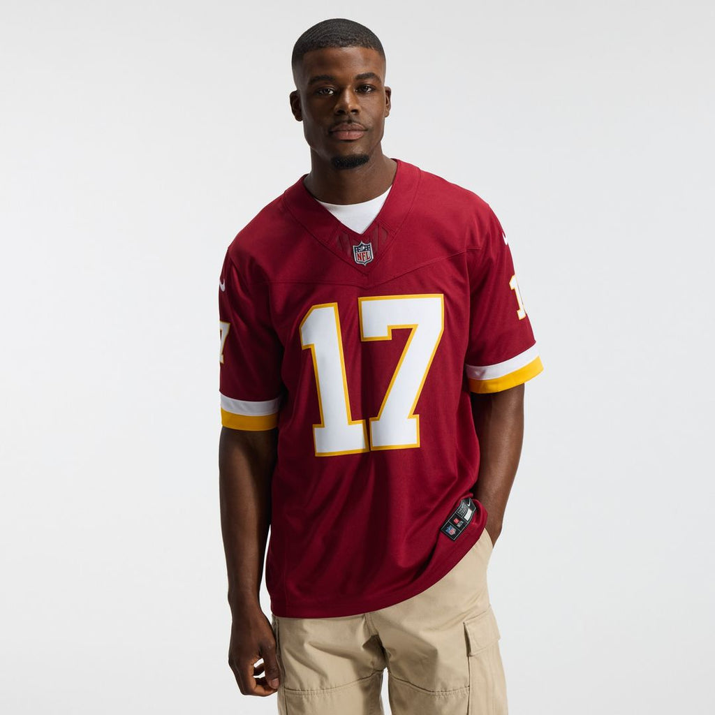 Terry McLaurin Washington Commanders Nike Vapor F.U.S.E. Stitched Limited Jersey - White Official NFL Team Apparel Football Fan Gear