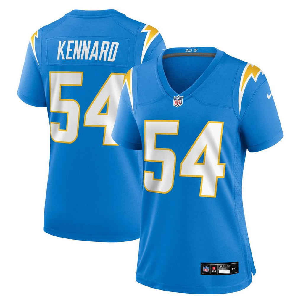 Kyle Kennard Los Angeles Chargers Nike Women's Team Game Jersey - Powder Blue Official NFL Team Apparel Football Fan Gear