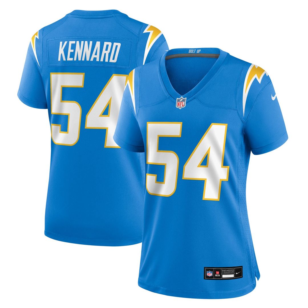 Kyle Kennard Los Angeles Chargers Nike Women's Team Game Jersey - Powder Blue Official NFL Team Apparel Football Fan Gear