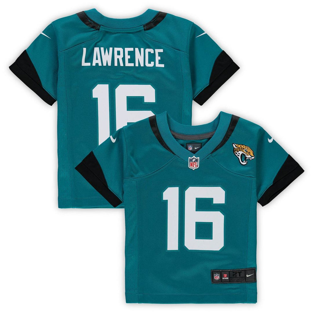 Trevor Lawrence Jacksonville Jaguars Nike Toddler Game Jersey - Teal Official NFL Team Apparel Football Fan Gear