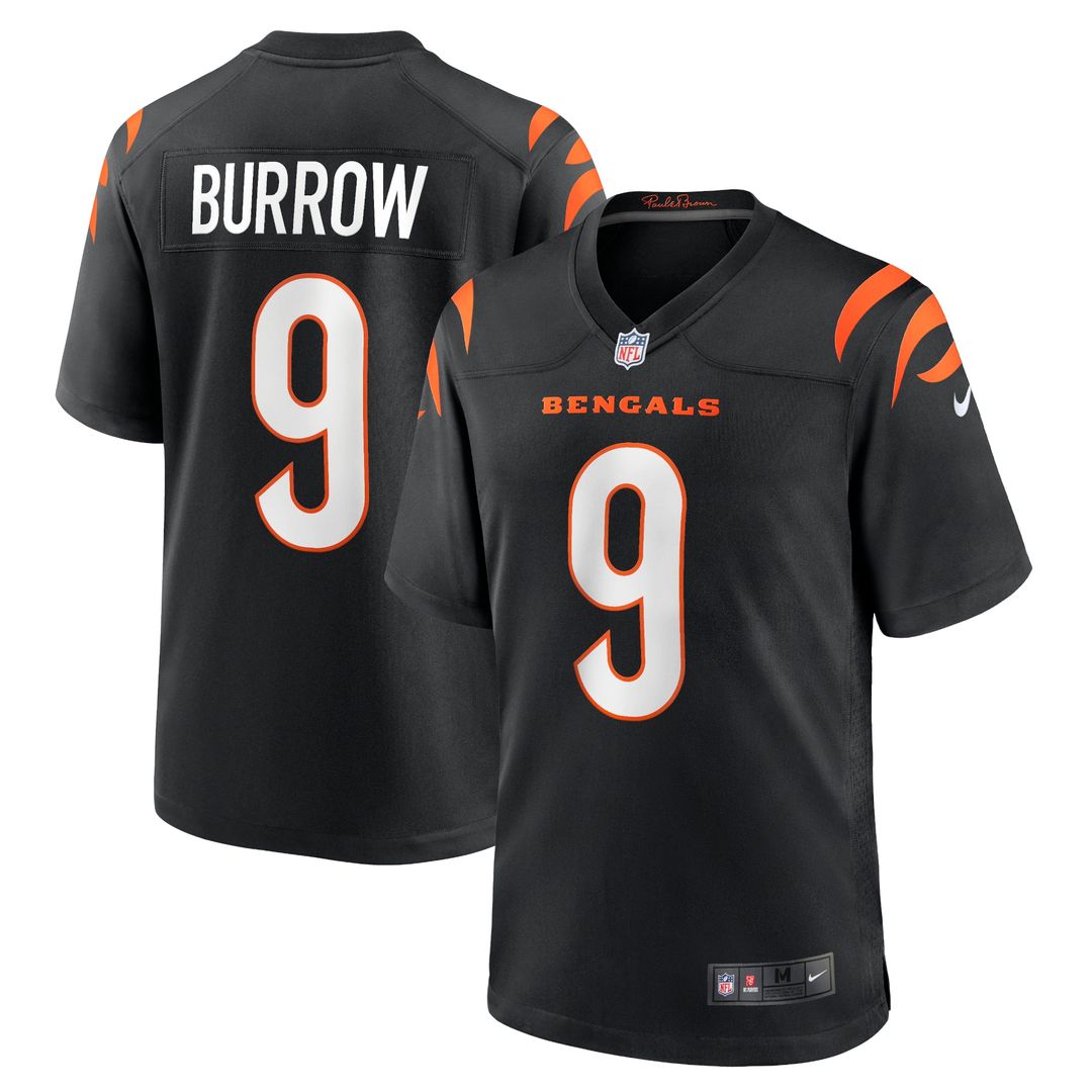 Joe Burrow Cincinnati Bengals Nike Alternate Game Jersey - Orange Official NFL Team Apparel Football Fan Gear