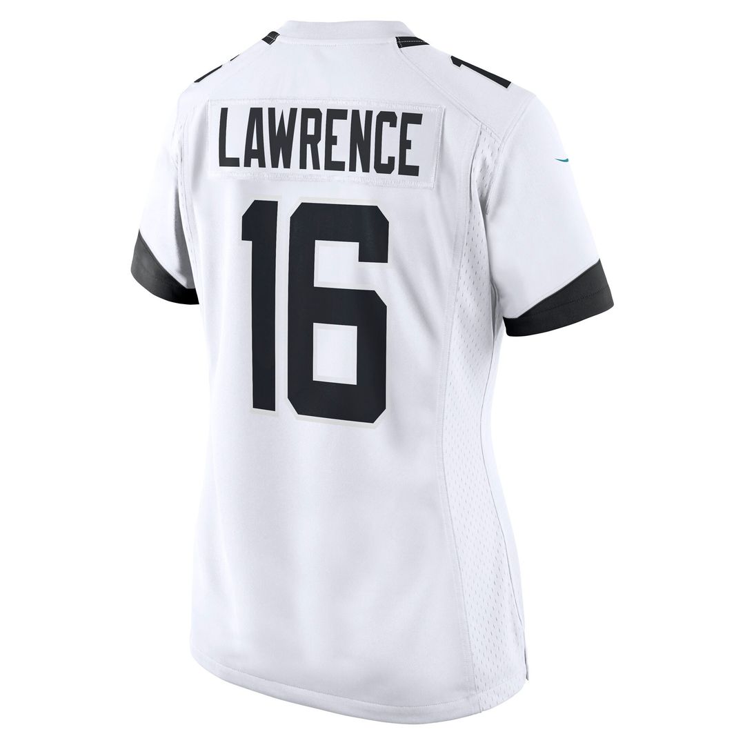 Trevor Lawrence Jacksonville Jaguars Nike Women's Game Jersey - White Official NFL Team Apparel Football Fan Gear