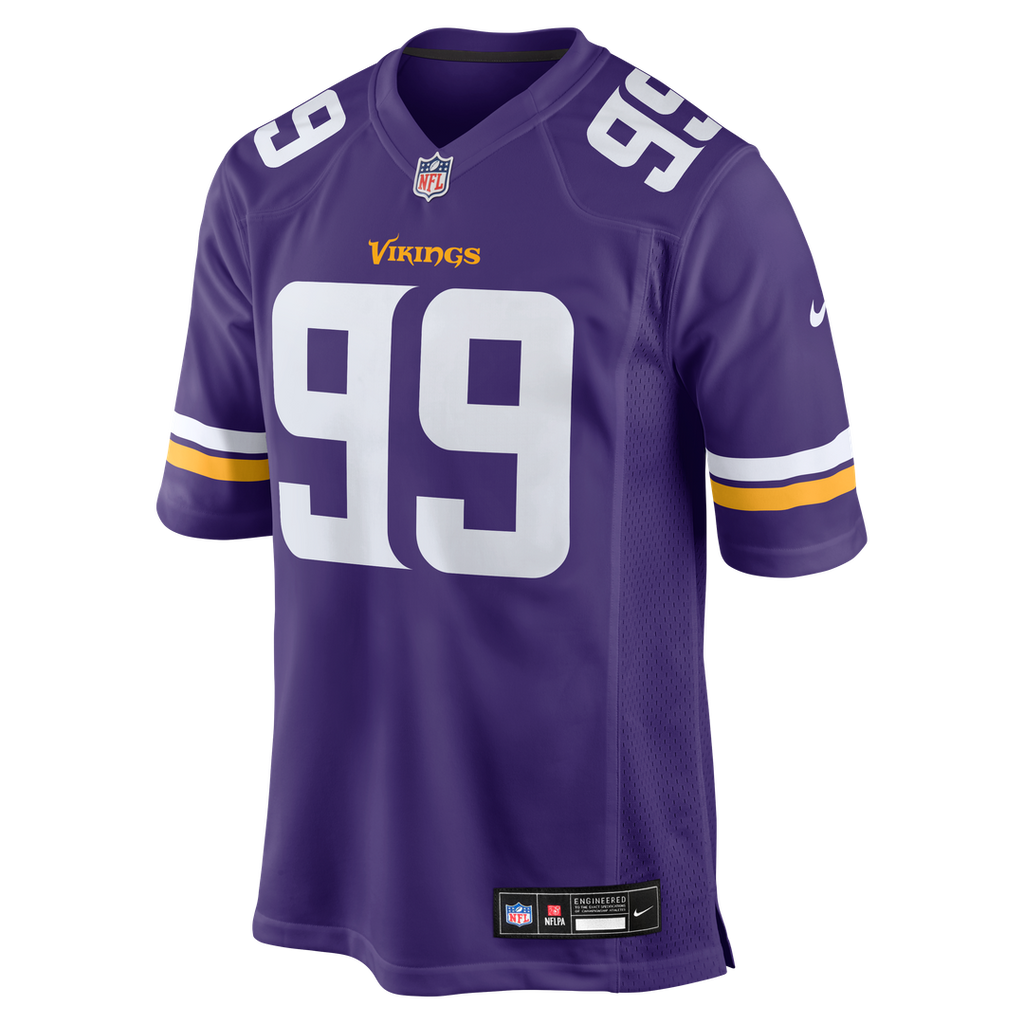 Elijah Williams Minnesota Vikings Nike Team Game Jersey - Purple Official NFL Team Apparel Football Fan Gear