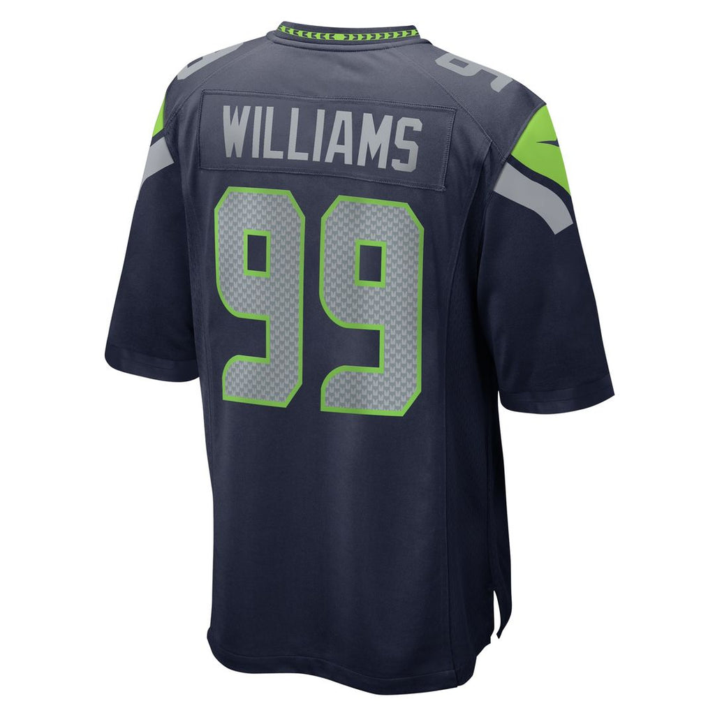 Leonard Williams Seattle Seahawks Nike Game Jersey - College Navy Official NFL Team Apparel Football Fan Gear