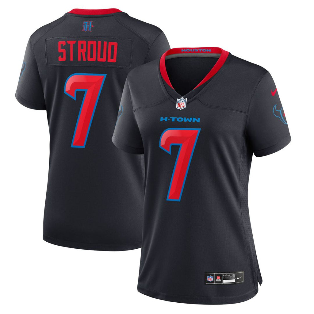 C.J. Stroud Houston Texans Nike Women's Alternate Game Jersey - Navy Official NFL Team Apparel Football Fan Gear