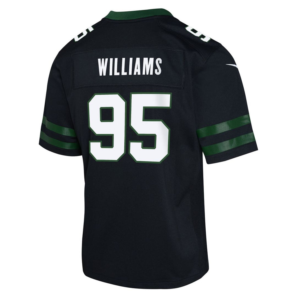 Quinnen Williams New York Jets Nike Youth Game Jersey - Green Official NFL Team Apparel Football Fan Gear