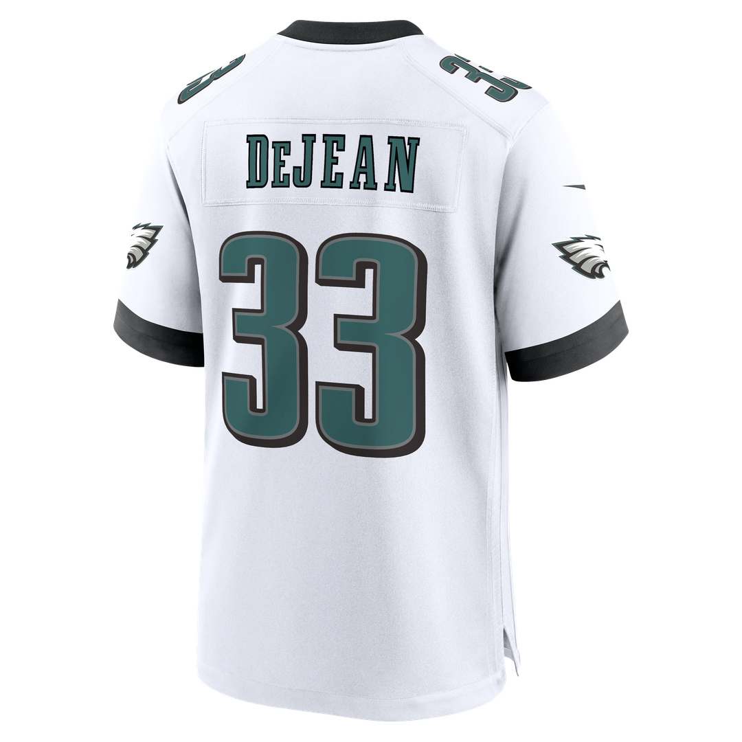 Cooper DeJean Philadelphia Eagles Nike Game Jersey - White Official NFL Team Apparel Football Fan Gear
