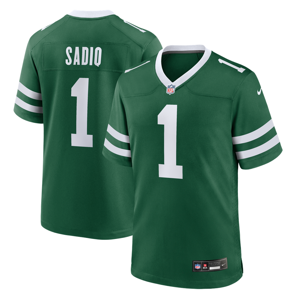 Kenyon Sadiq New York Jets Nike 2026 NFL Draft First Round Pick No. 16 Team Game Jersey - Legacy Green Official NFL Team Apparel Football Fan Gear