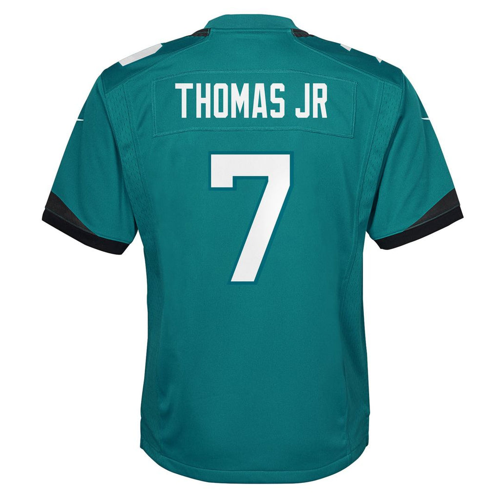 Brian Thomas Jr. Jacksonville Jaguars Nike Youth Team Game Jersey - Teal Official NFL Team Apparel Football Fan Gear