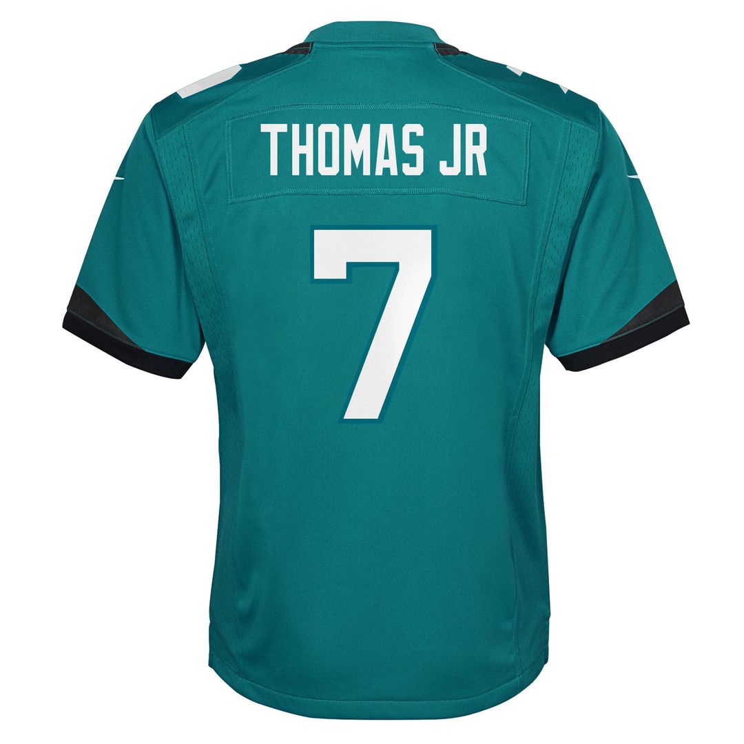 Brian Thomas Jr. Jacksonville Jaguars Nike Youth Team Game Jersey - Teal Official NFL Team Apparel Football Fan Gear