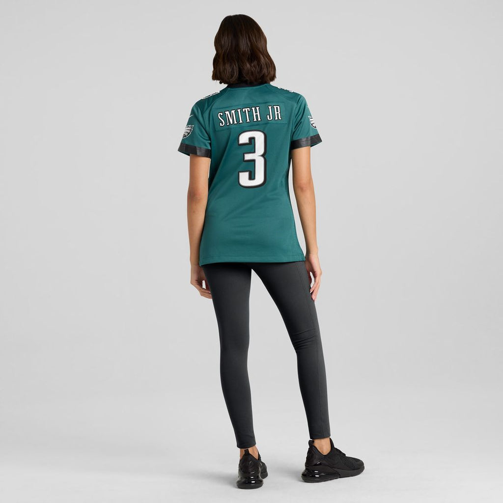 Nolan Smith Philadelphia Eagles Nike Women's Team Game Jersey - Midnight Green Official NFL Team Apparel Football Fan Gear