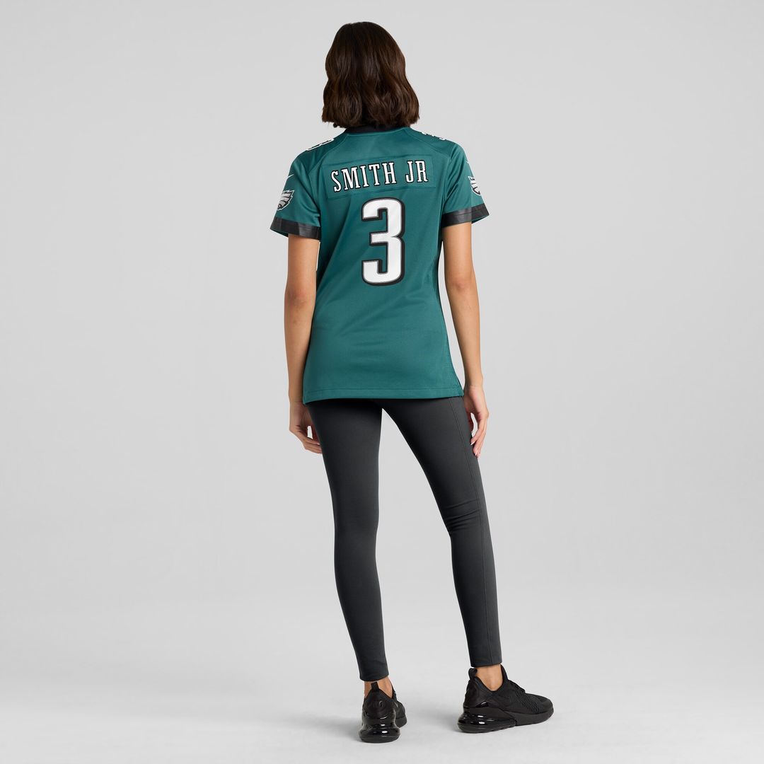 Nolan Smith Philadelphia Eagles Nike Women's Team Game Jersey - Midnight Green Official NFL Team Apparel Football Fan Gear