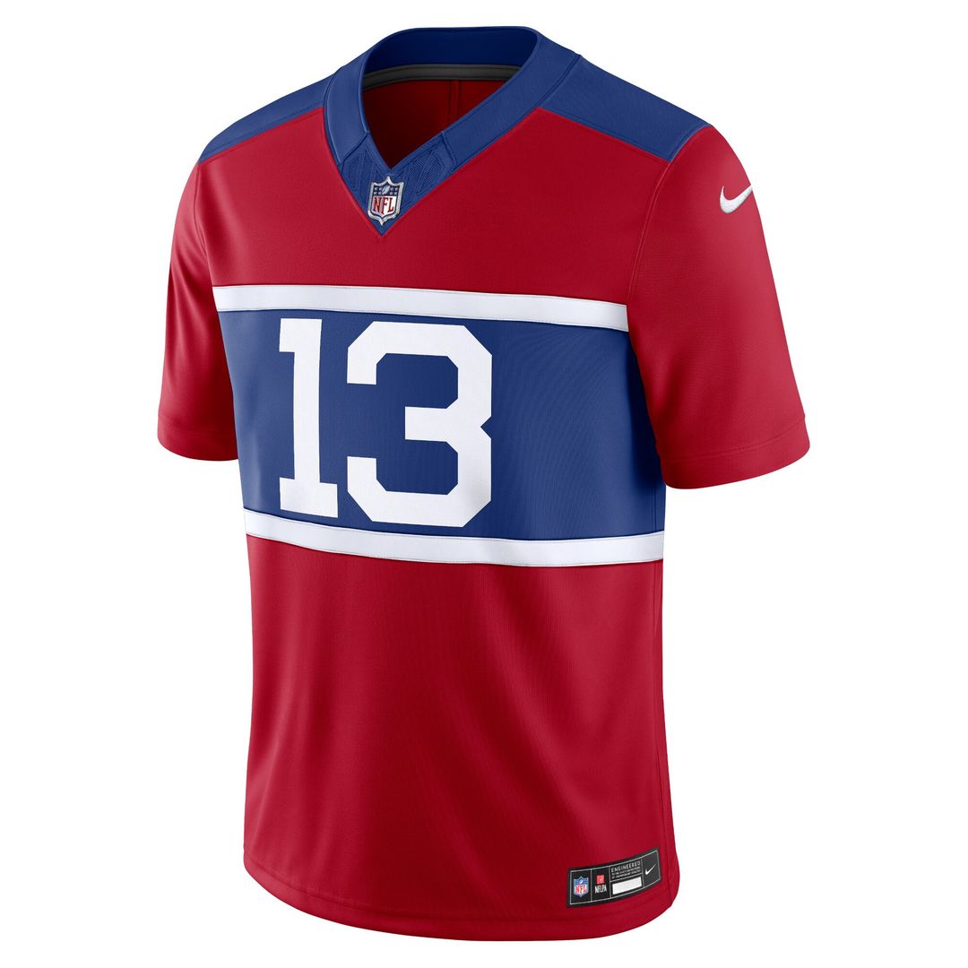 Jalin Hyatt New York Giants Nike Alternate Vapor F.U.S.E. Limited Jersey - Century Red Official NFL Team Apparel Football Fan Gear