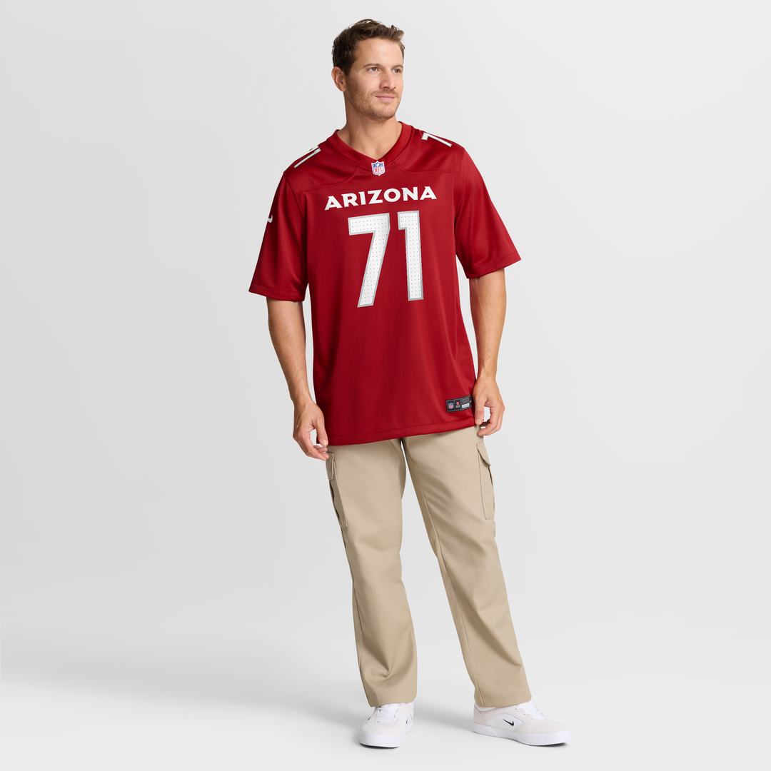 Jon Gaines II Arizona Cardinals Nike Team Game Jersey - Cardinal Official NFL Team Apparel Football Fan Gear