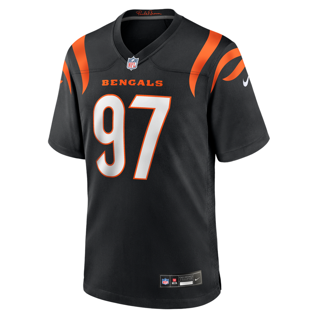 Shemar Stewart Cincinnati Bengals Nike Team Game Jersey - Black Official NFL Team Apparel Football Fan Gear