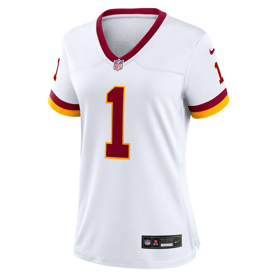 Deebo Samuel Sr Washington Commanders Nike Women's Game Super Bowl Era Jersey - White Official NFL Team Apparel Football Fan Gear