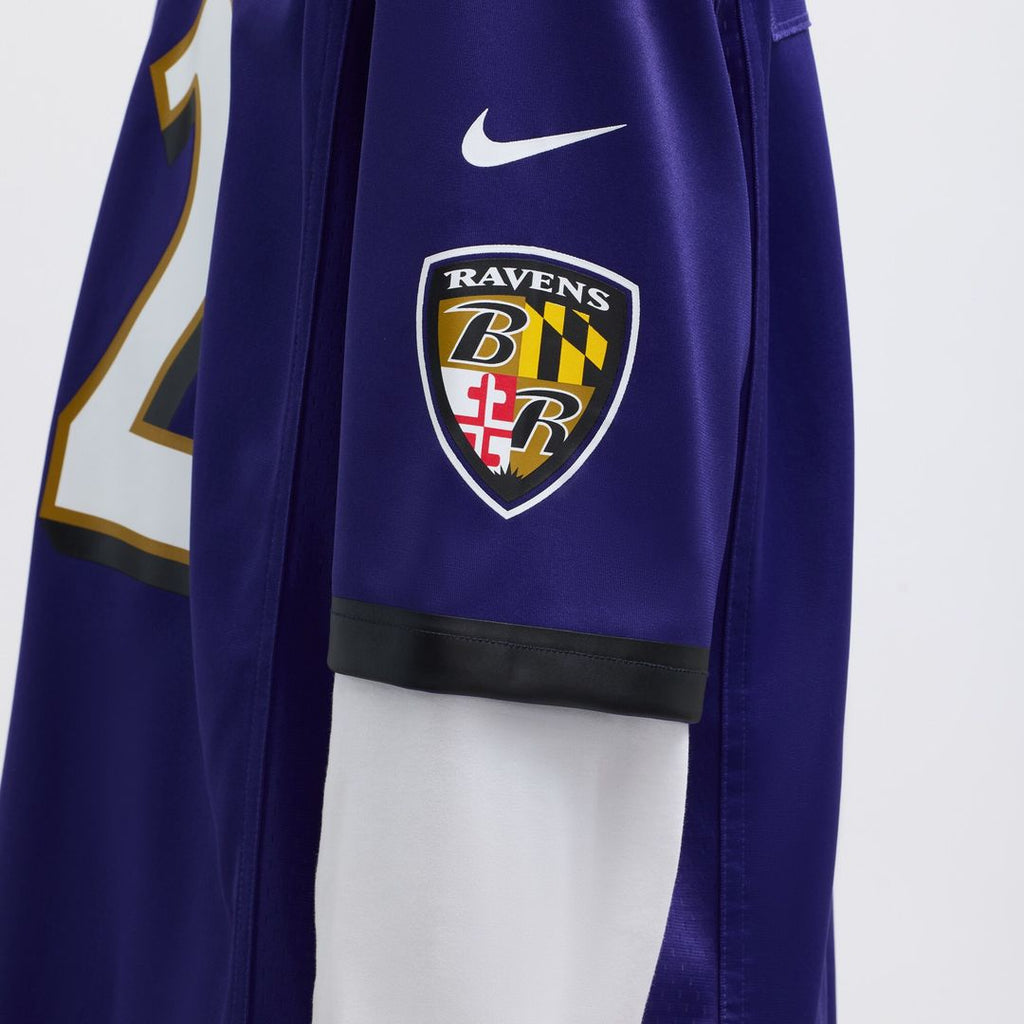 Derrick Henry Baltimore Ravens Nike Game Player Jersey - Purple Official NFL Team Apparel Football Fan Gear
