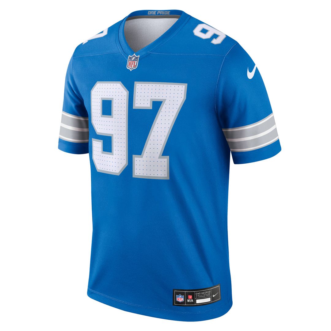 Aidan Hutchinson Detroit Lions Nike Legend Player Performance Top - Black NFL Fan Gear Popular Style
