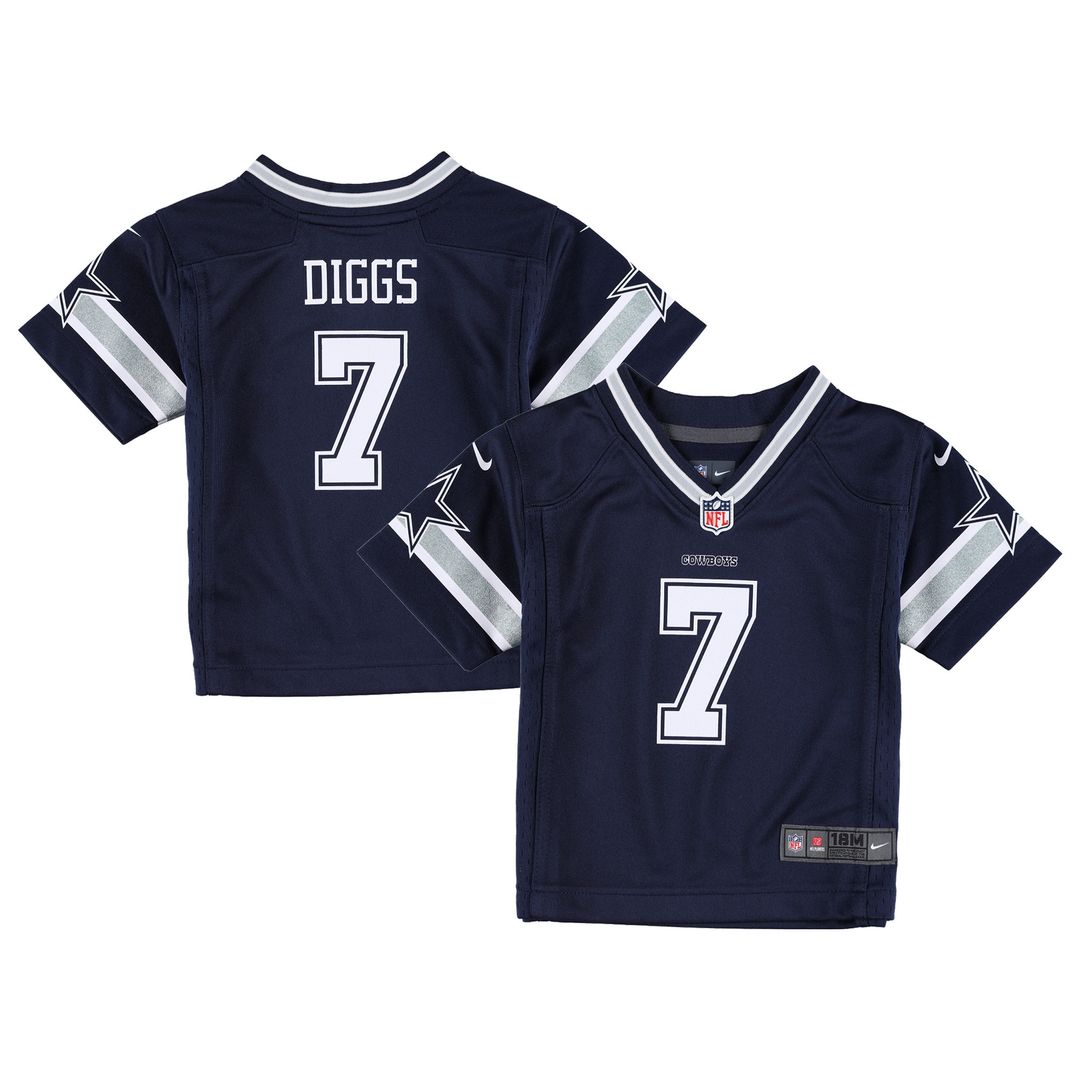 Trevon Diggs Dallas Cowboys Nike Infant Game Jersey - Navy Official NFL Team Apparel Football Fan Gear