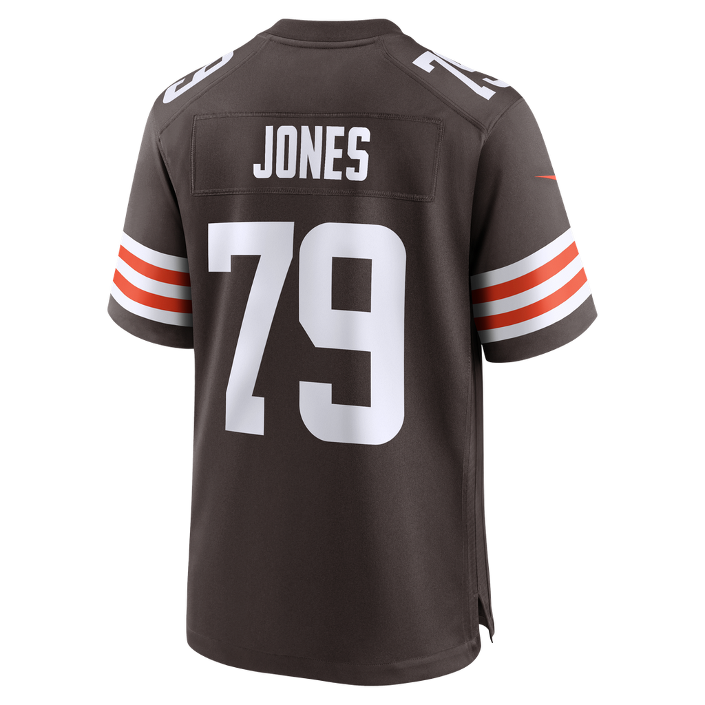 Dawand Jones Cleveland Browns Nike Team Game Jersey - Brown Official NFL Team Apparel Football Fan Gear
