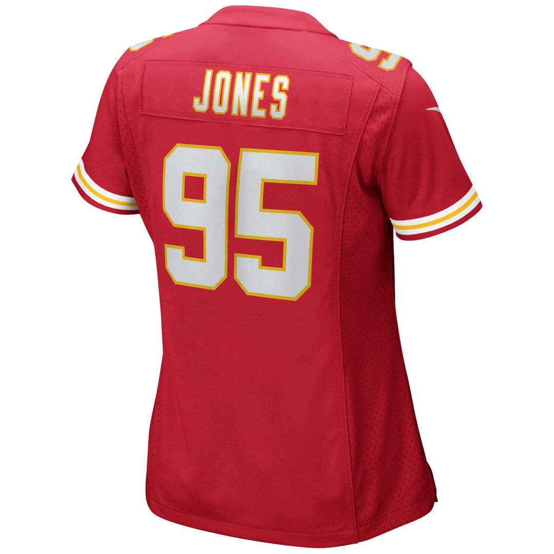 Chris Jones Kansas City Chiefs Nike Women's Game Jersey - Red Official NFL Team Apparel Football Fan Gear