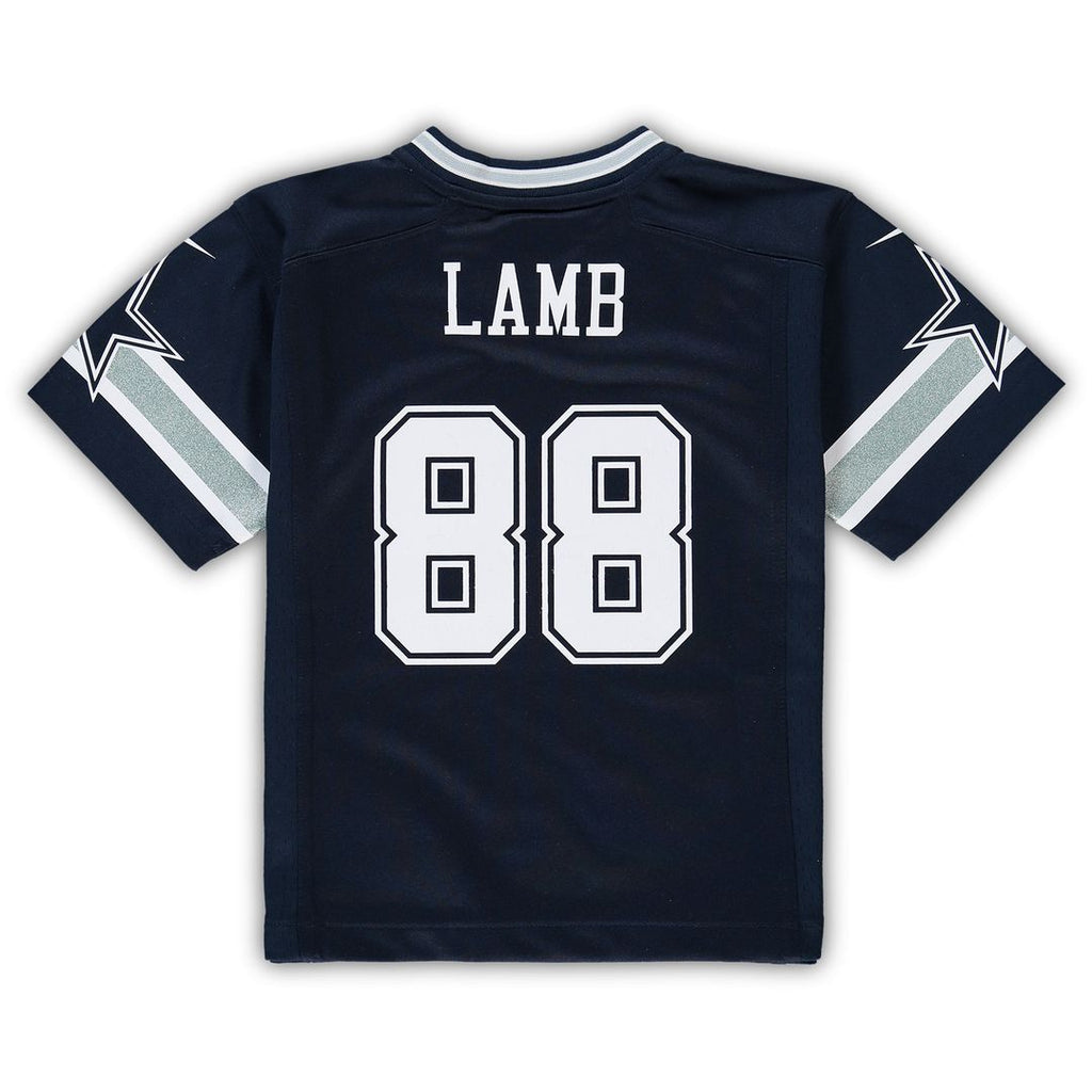 CeeDee Lamb Dallas Cowboys Nike Preschool Game Jersey - Navy Official NFL Team Apparel Football Fan Gear
