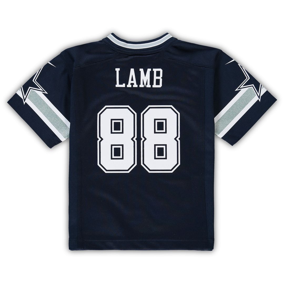 CeeDee Lamb Dallas Cowboys Nike Preschool Game Jersey - Navy Official NFL Team Apparel Football Fan Gear