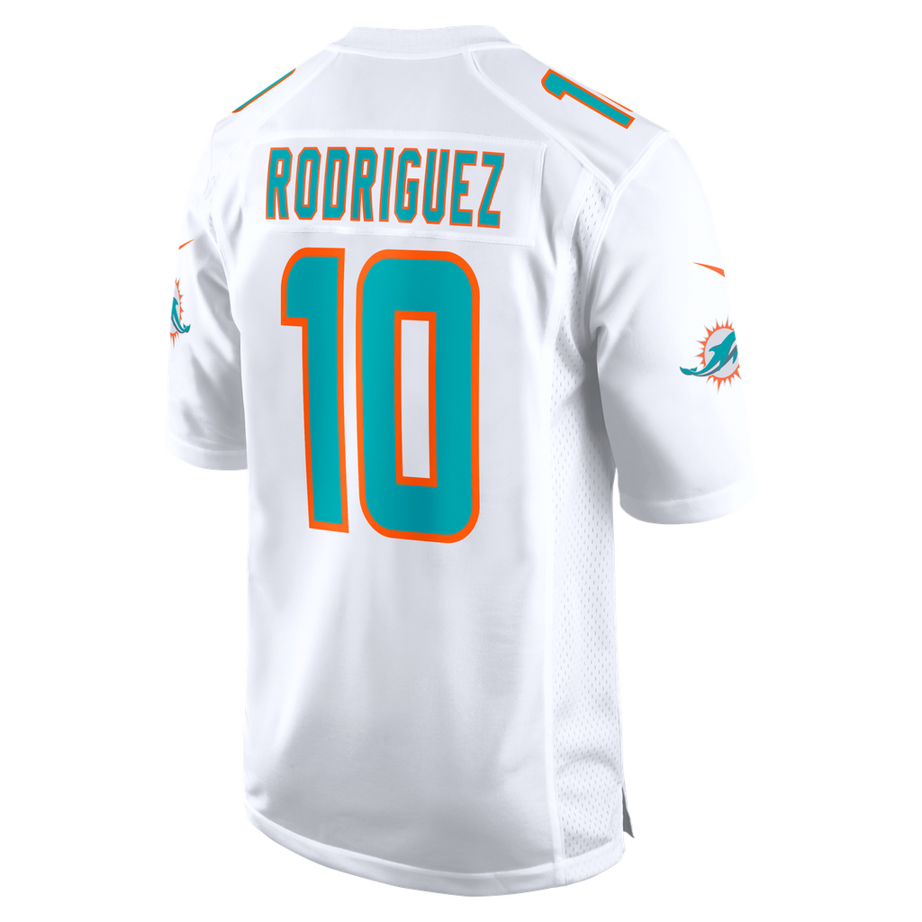 Jacob Rodriguez Miami Dolphins Nike Game Jersey - White Official NFL Team Apparel Football Fan Gear