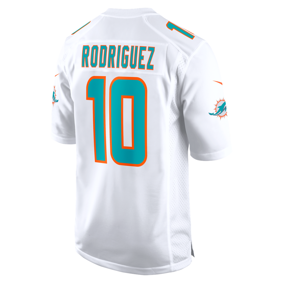 Jacob Rodriguez Miami Dolphins Nike Game Jersey - White Official NFL Team Apparel Football Fan Gear