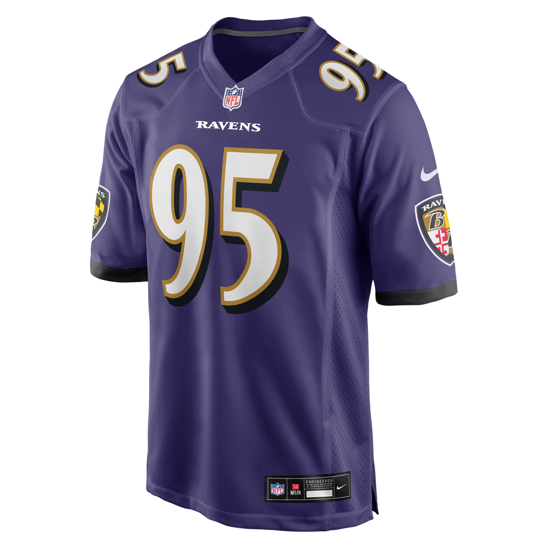 Tavius Robinson Baltimore Ravens Nike Team Game Jersey - Purple Official NFL Team Apparel Football Fan Gear