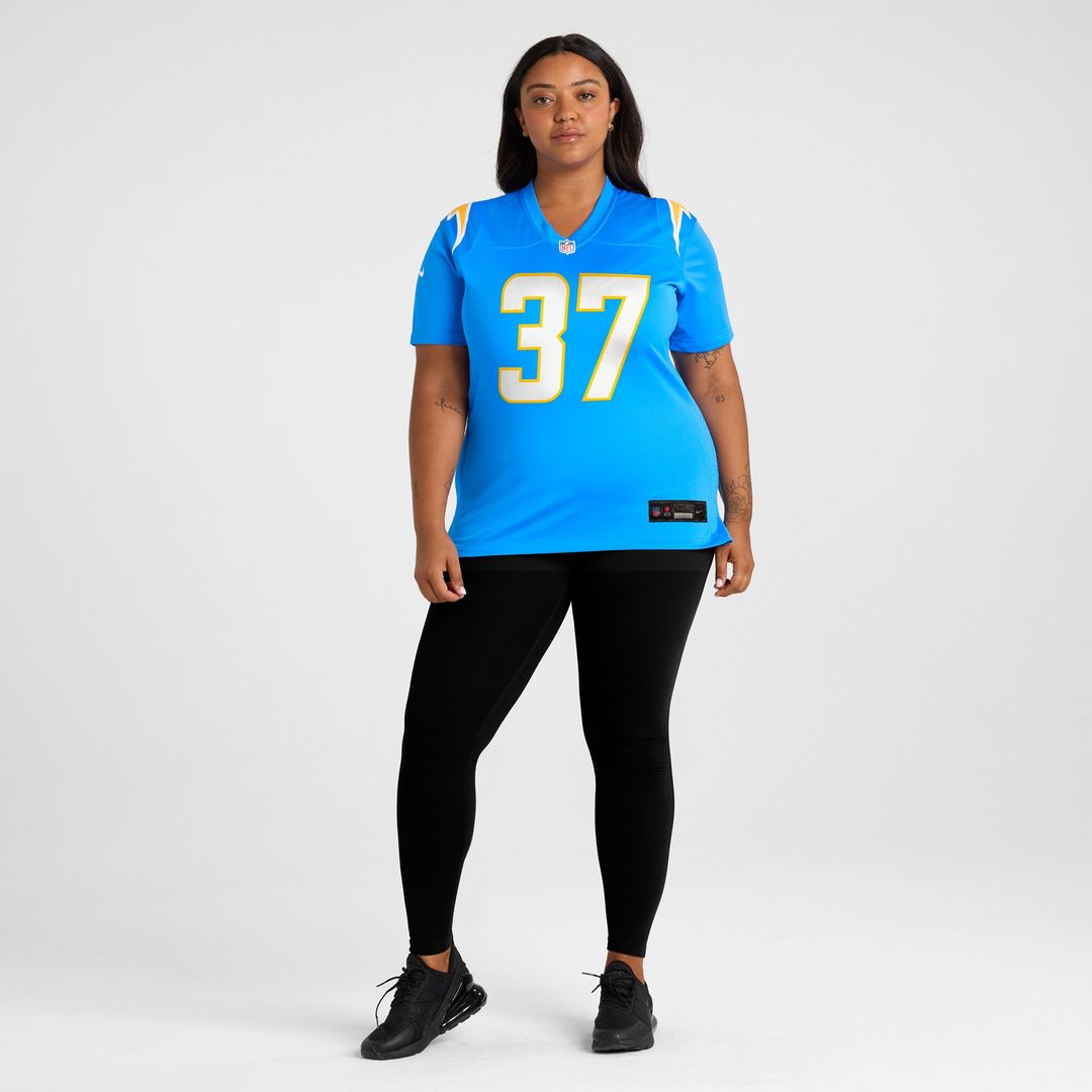 Tony Jefferson Los Angeles Chargers Nike Women's Team Game Jersey - Powder Blue Official NFL Team Apparel Football Fan Gear