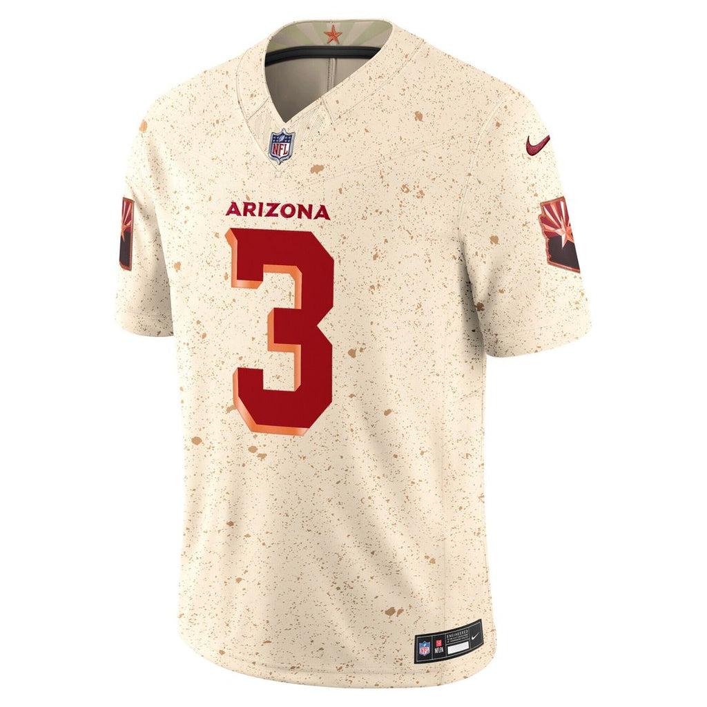 Budda Baker Arizona Cardinals Nike 2025 Rivalries Collection Stitched Limited Jersey - Natural Official NFL Team Apparel Football Fan Gear