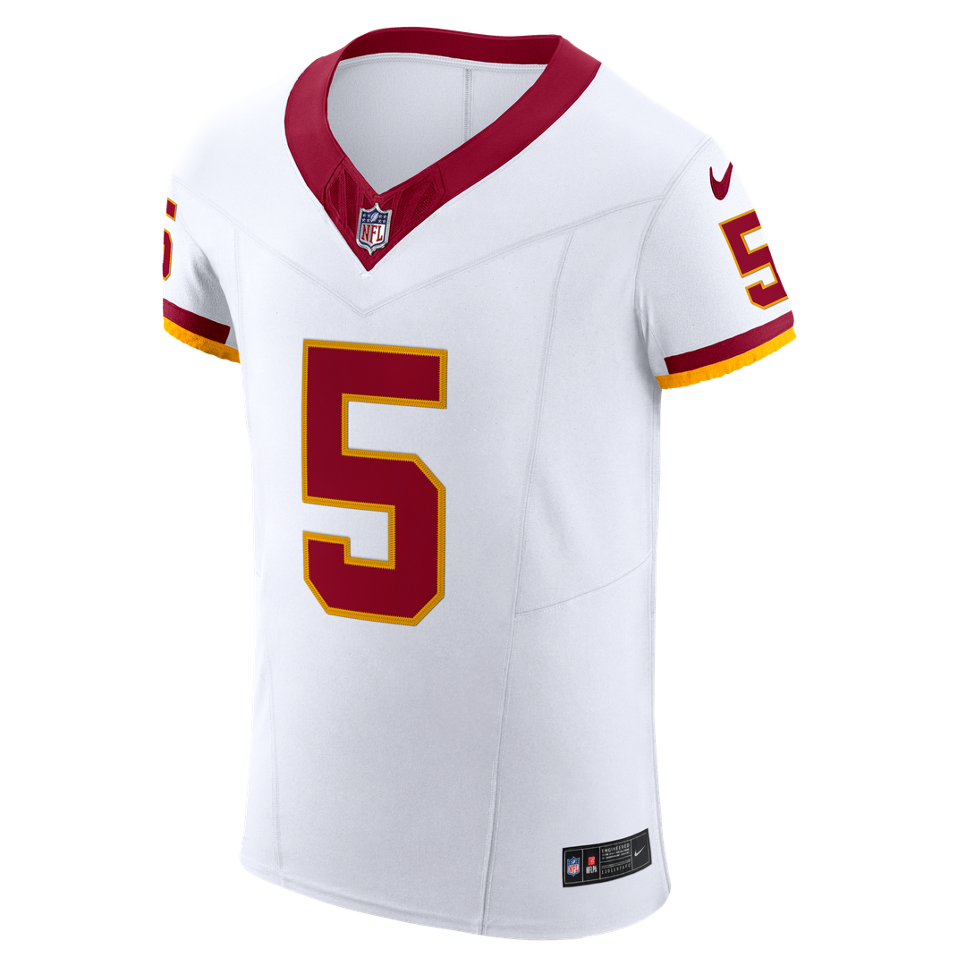 Jayden Daniels Washington Commanders Nike Alternate 2 Super Bowl Era Vapor F.U.S.E. Elite Jersey - White Official NFL Team Apparel Football Fan Gear