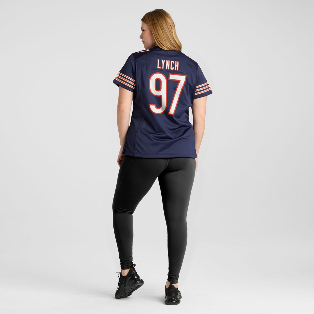 James Lynch Chicago Bears Nike Women's Team Game Jersey - Navy Official NFL Team Apparel Football Fan Gear