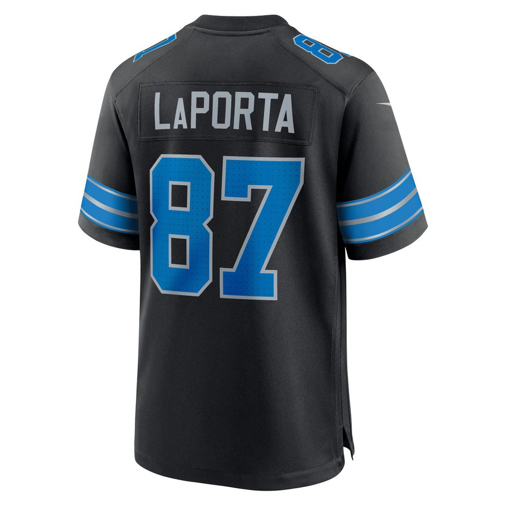 Sam LaPorta Detroit Lions Nike Game Jersey - Blue Official NFL Team Apparel Football Fan Gear
